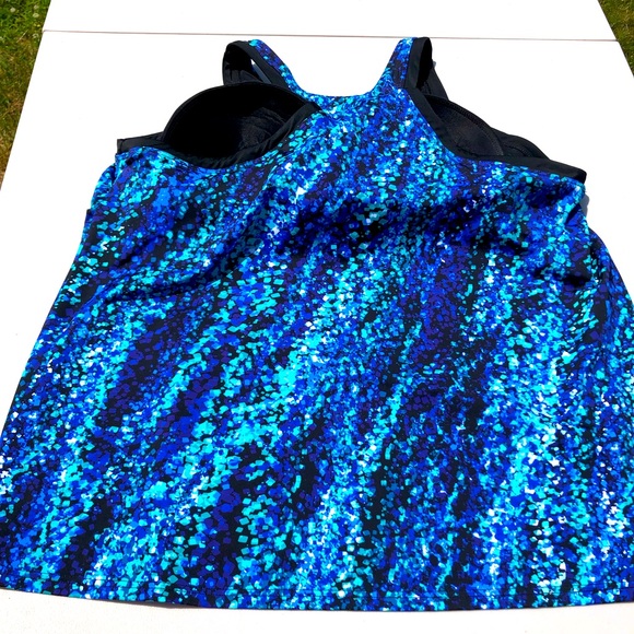 Swimsuits for All 365 Women’s Plus Swimsuit Bathing Suit Bikini Tankini Top 24 - Picture 3 of 7